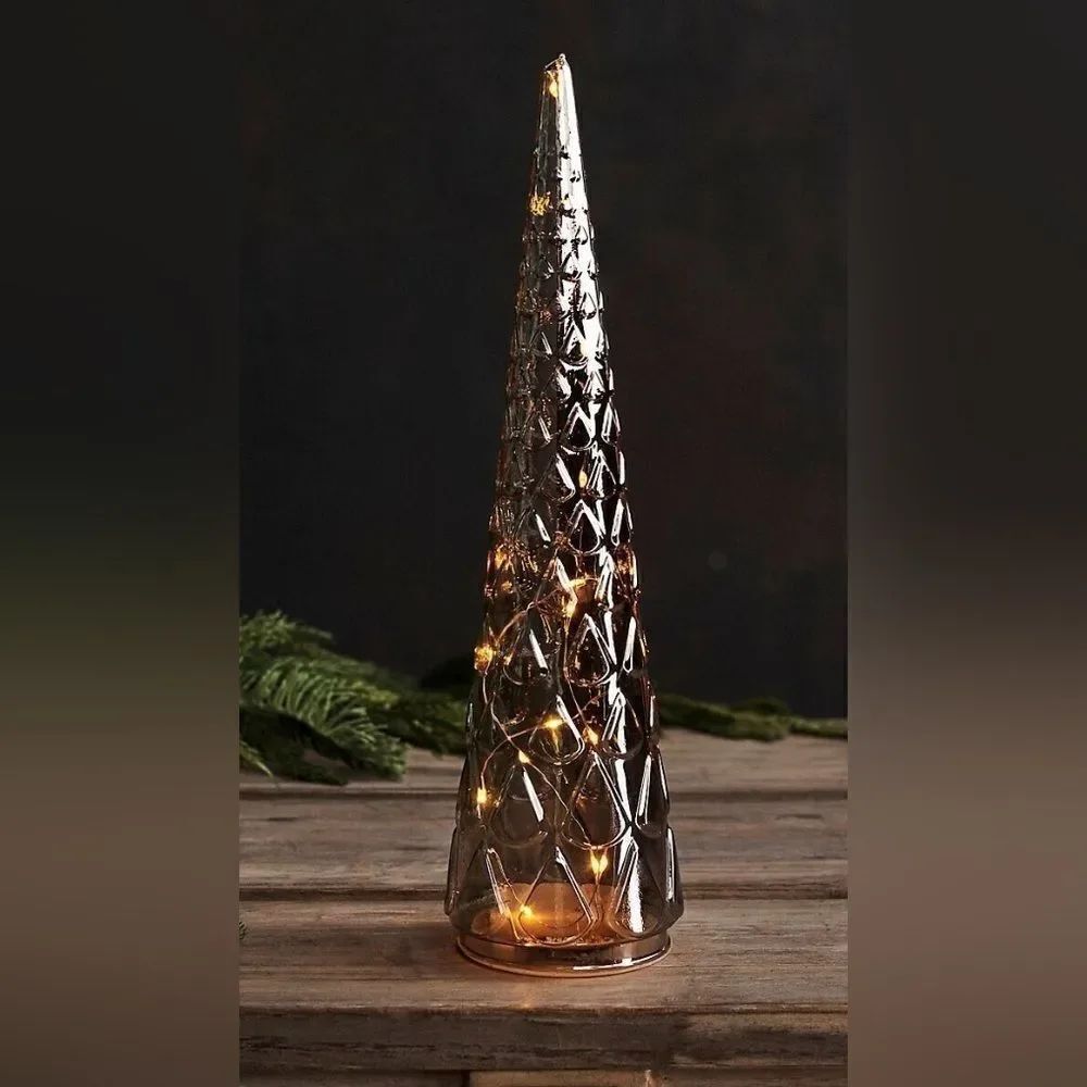 2 NIB Anthropologie LED Christmas tree lamps